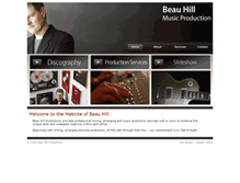 Tablet Screenshot of beauhillproductions.com